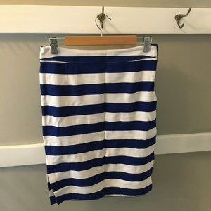 Banana Republic nautical striped skirt